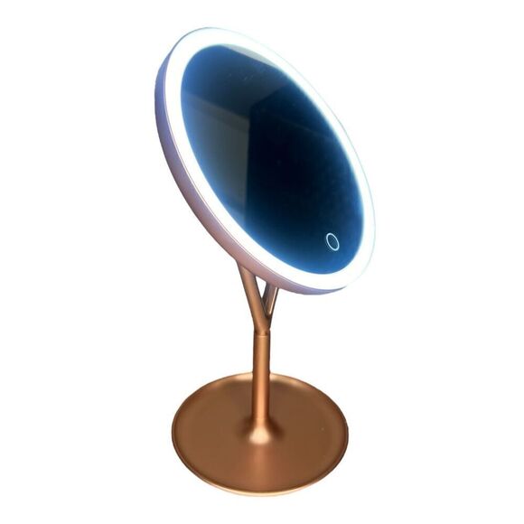Impressions Vanity Clarity Round Makeup Mirror LED Light Cordless - Picture 2 of 6